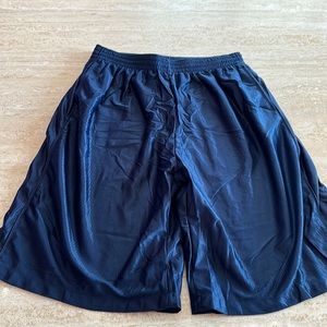 NWT Mens Basketball Polyester Lined Shorts (Sz L) Blue & 2 pockets